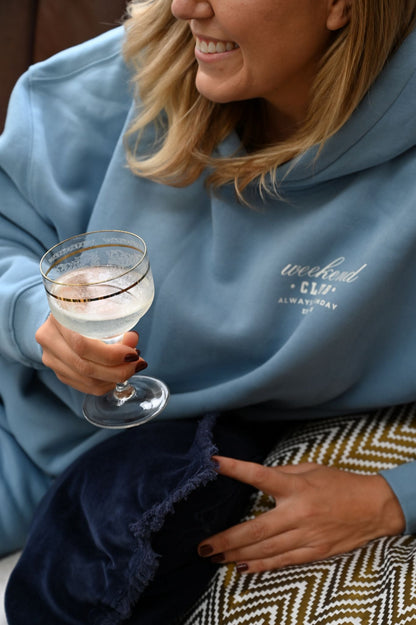 Sky Blue Weekend Club Loungewear Set