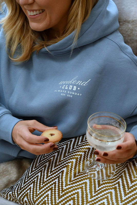 Sky Blue Weekend Club Loungewear Set