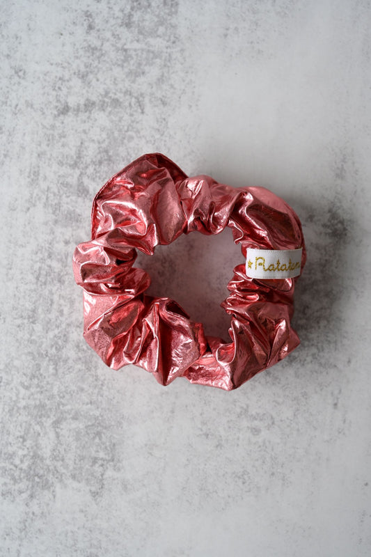 Haargummi in Roségold-Metallic 