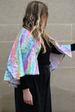 Sequin Rainbow Cape