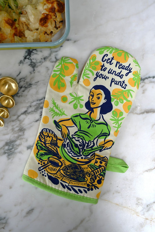 Undo Your Pants Oven Mitt
