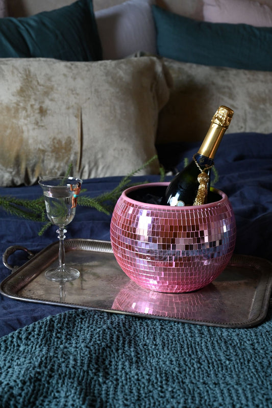 Pink Disco Ice Bucket