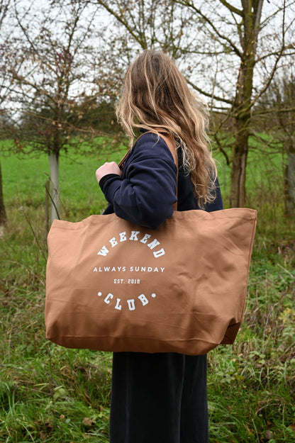 The Weekend Bag in Caramel