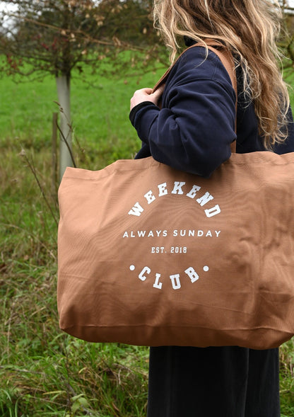 The Weekend Bag in Caramel