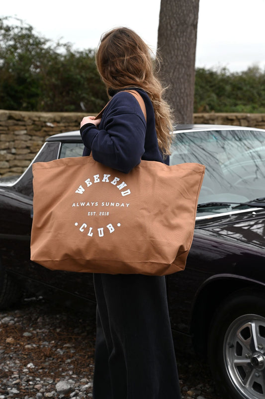 The Weekend Bag in Caramel