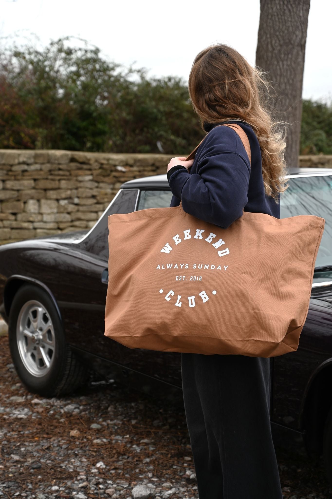 The Weekend Bag in Caramel