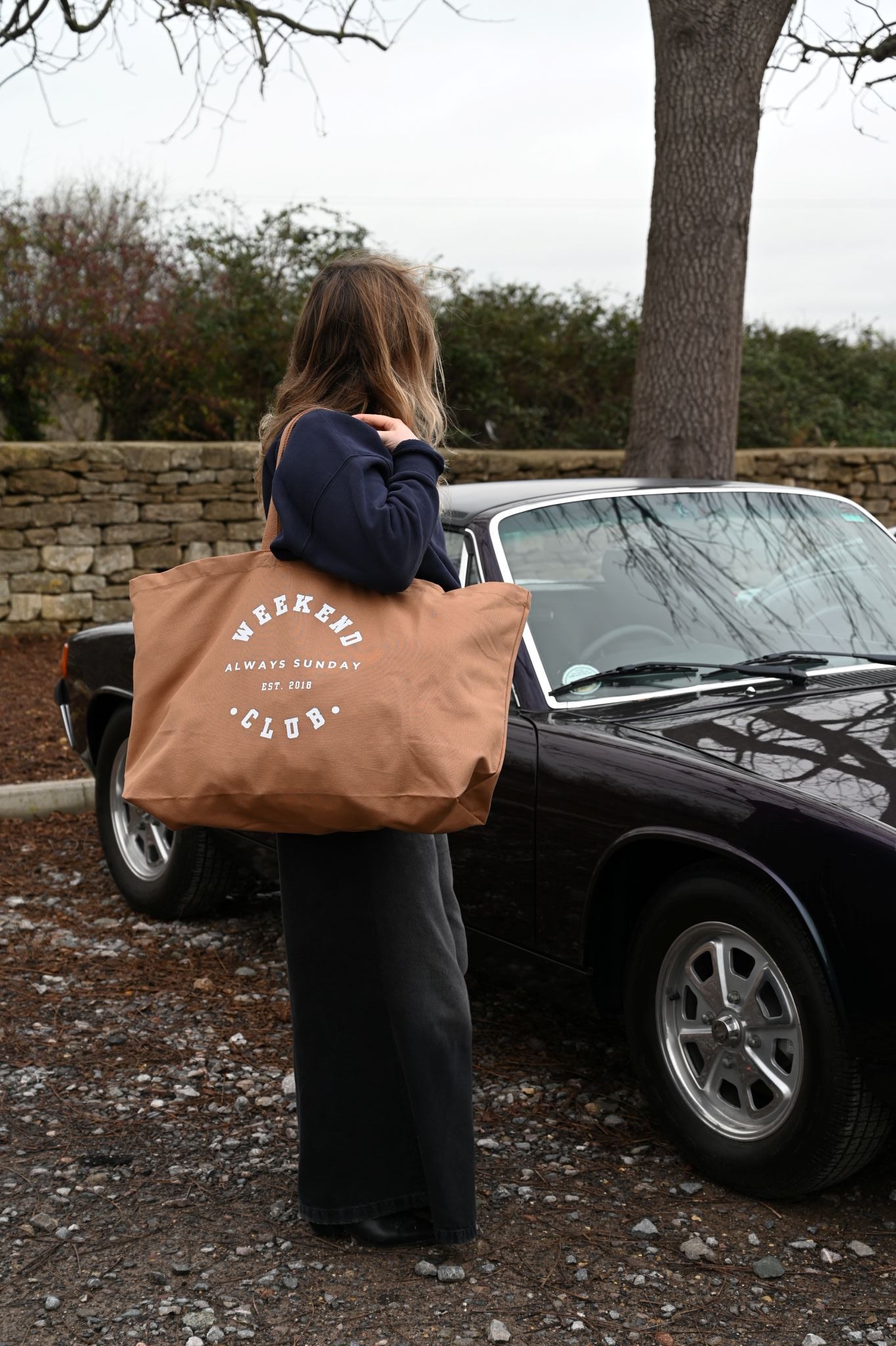 The Weekend Bag in Caramel