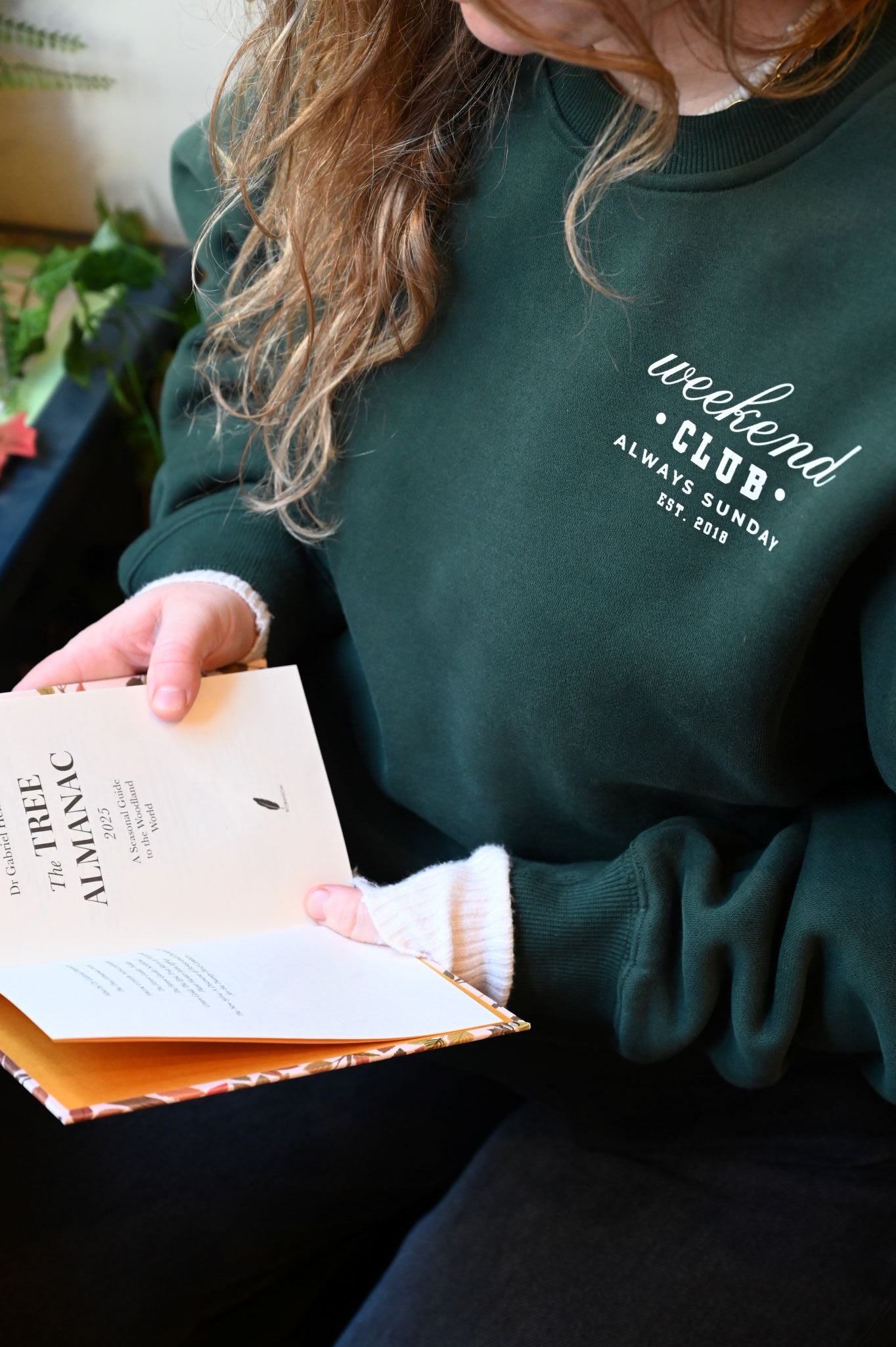 Heritage Green Weekend Club Classic Sweater