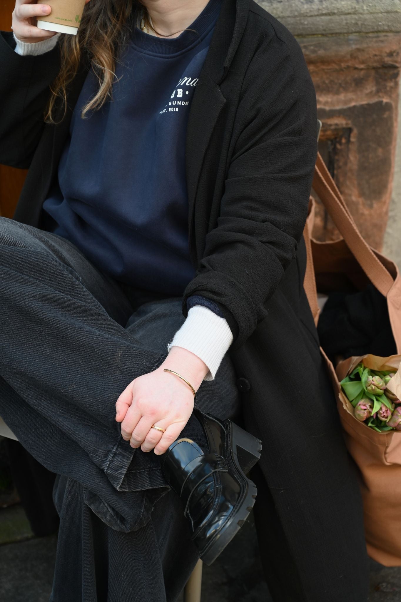 Midnight Blue Weekend Club Classic Sweater