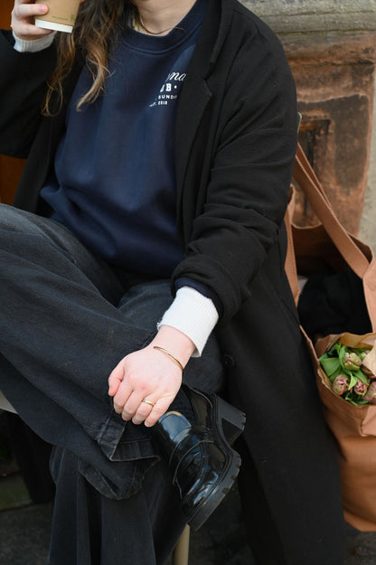 Midnight Blue Weekend Club Classic Sweater