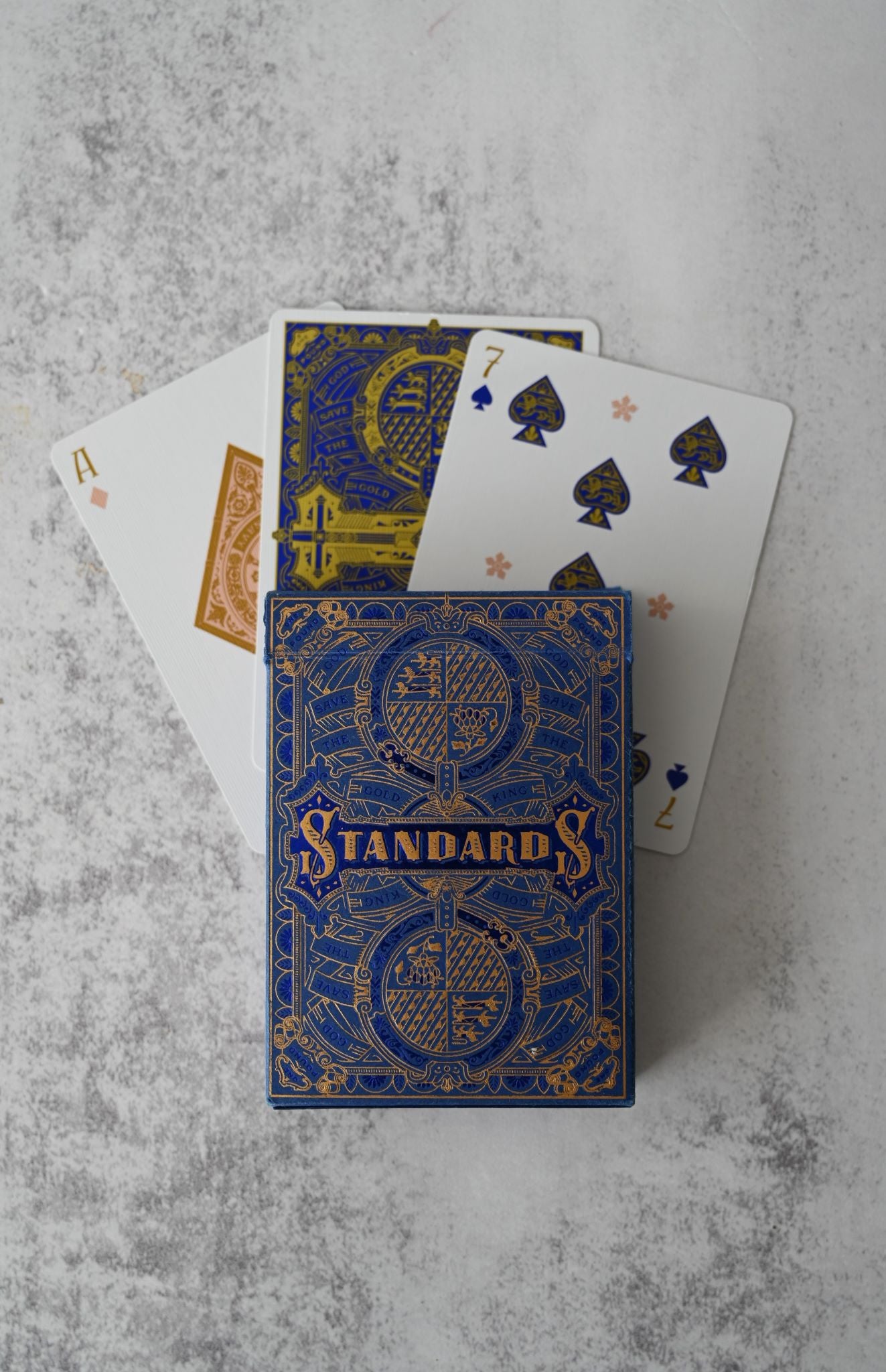 Premium-Spielkarten der Blue Edition 