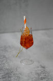 Spritz Cocktail Glass Ornament