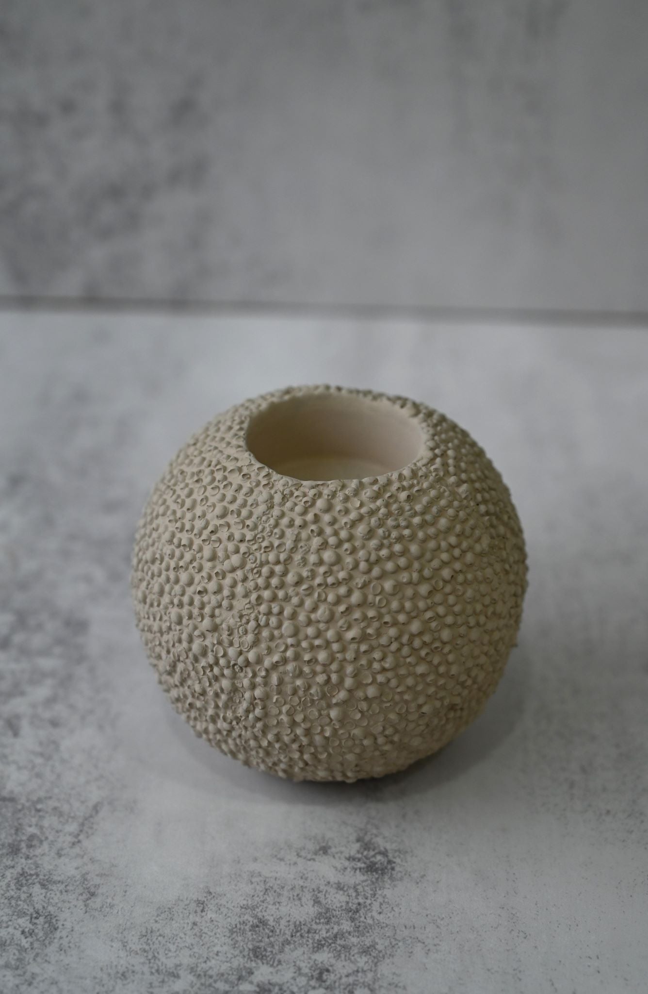 Ivory Urchin Tealight Holder