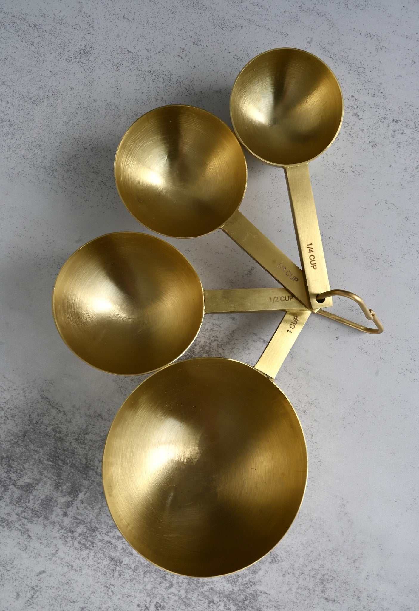 Gold Rounded Measuring Cups