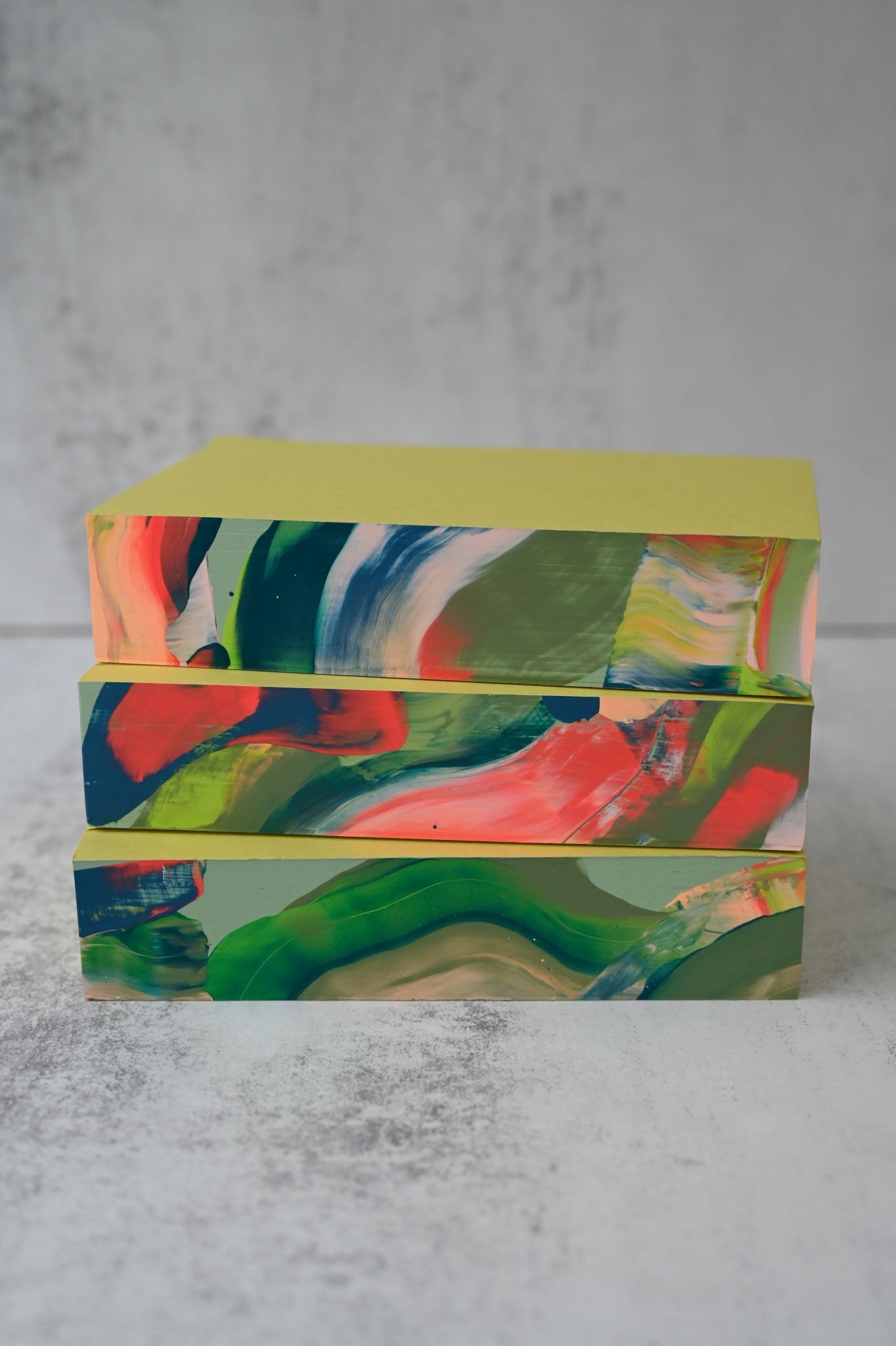 Meadow Swirl Medium Hand Painted Notepad