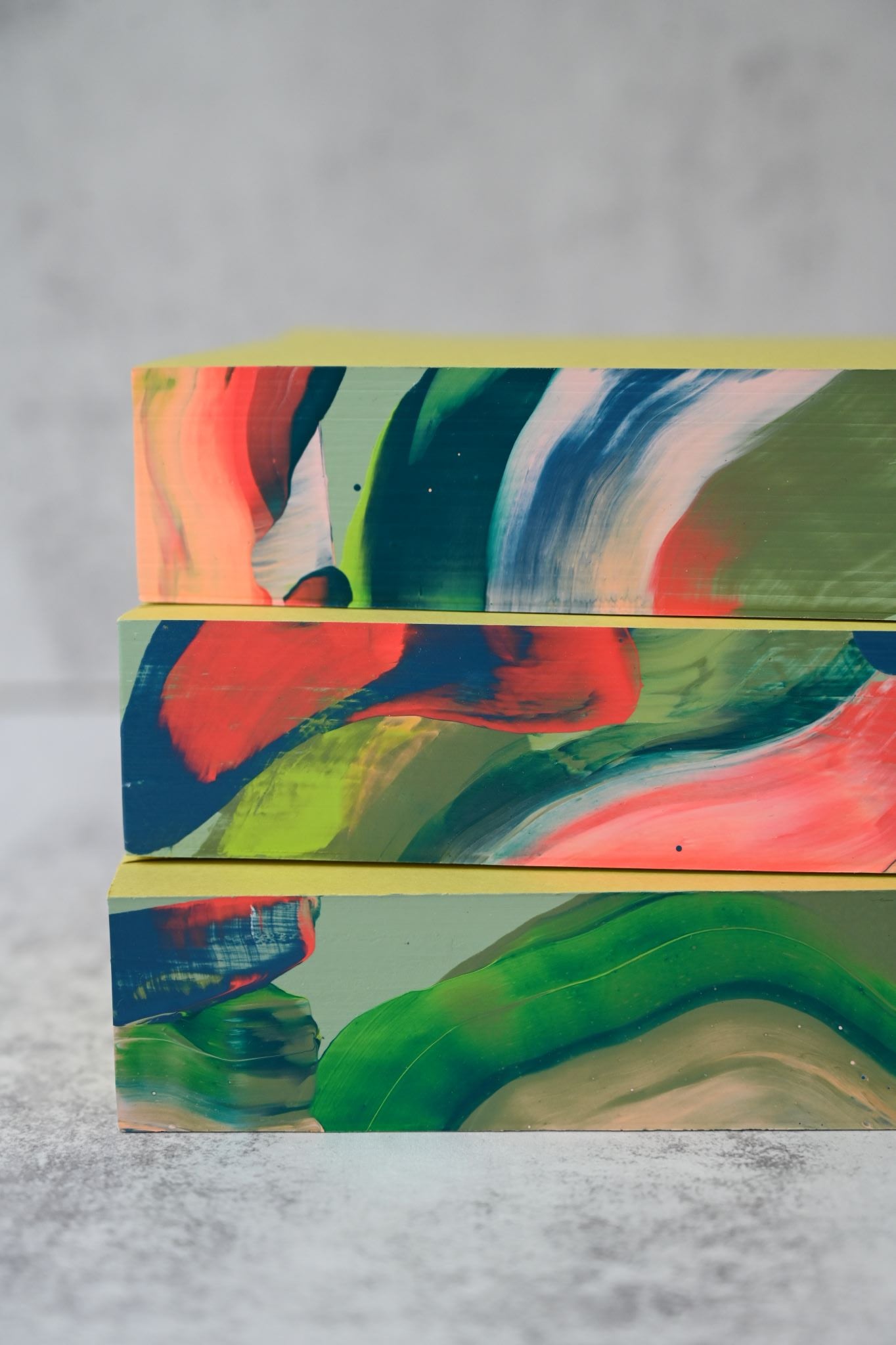 Meadow Swirl Medium Hand Painted Notepad
