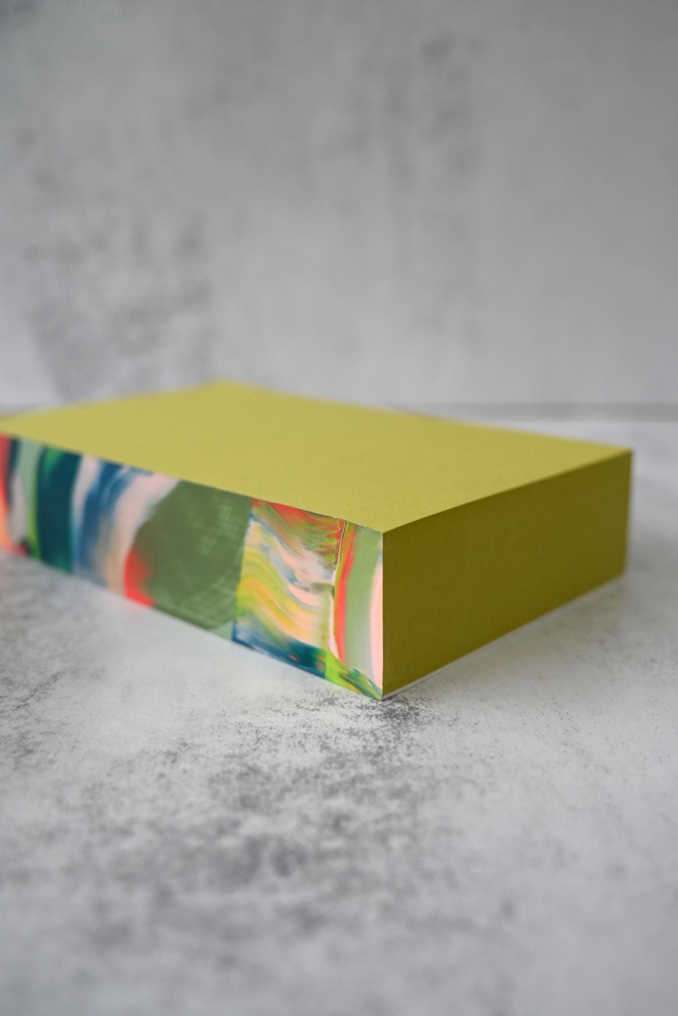 Meadow Swirl Medium Hand Painted Notepad