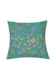 Teal and Copper Splatter Floral Cushion Collection