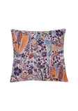 Purple Abstract Floral Cushion Collection