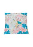 Pale Blue Rose and Gold Splatter Floral Cushion Collection