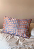 Peach and Blue Dreamcatcher Cushions by Dagny