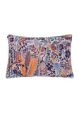 Purple Abstract Floral Cushion Collection