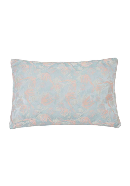 Pale Blue Tulip Floral Cushion Collection