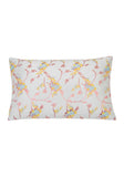 Dusty Blue and Pink Wildflower Cushion Collection