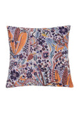 Purple Abstract Floral Cushion Collection