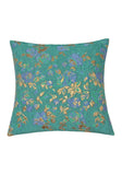 Teal and Copper Splatter Floral Cushion Collection