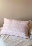 Blush Pink Diamond Cushions by Dagny