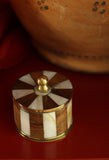 Wood & Shell Trinket Box