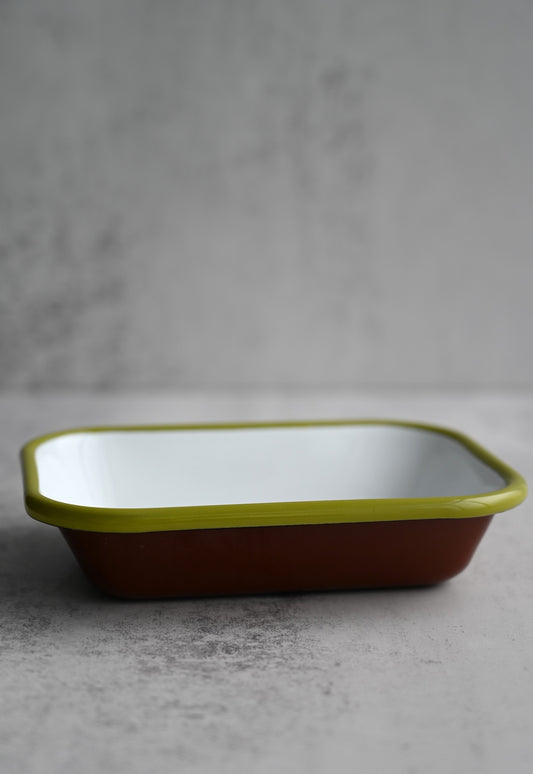 Always Sunday Small Rectangular Enamel Tray