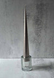 Champagne Metallic Cone Candle