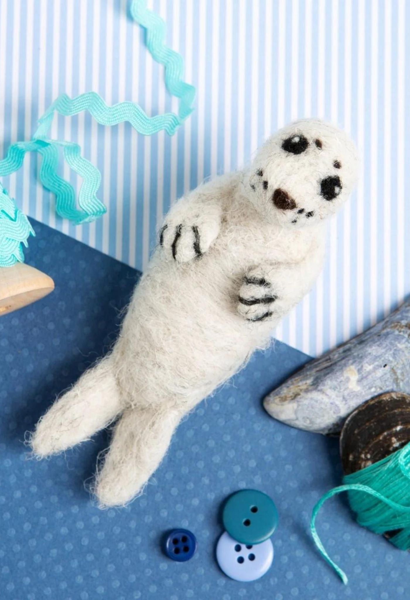 Seal Pup Mini Felting Kit