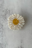 Hand Painted Daisy Hair Claw