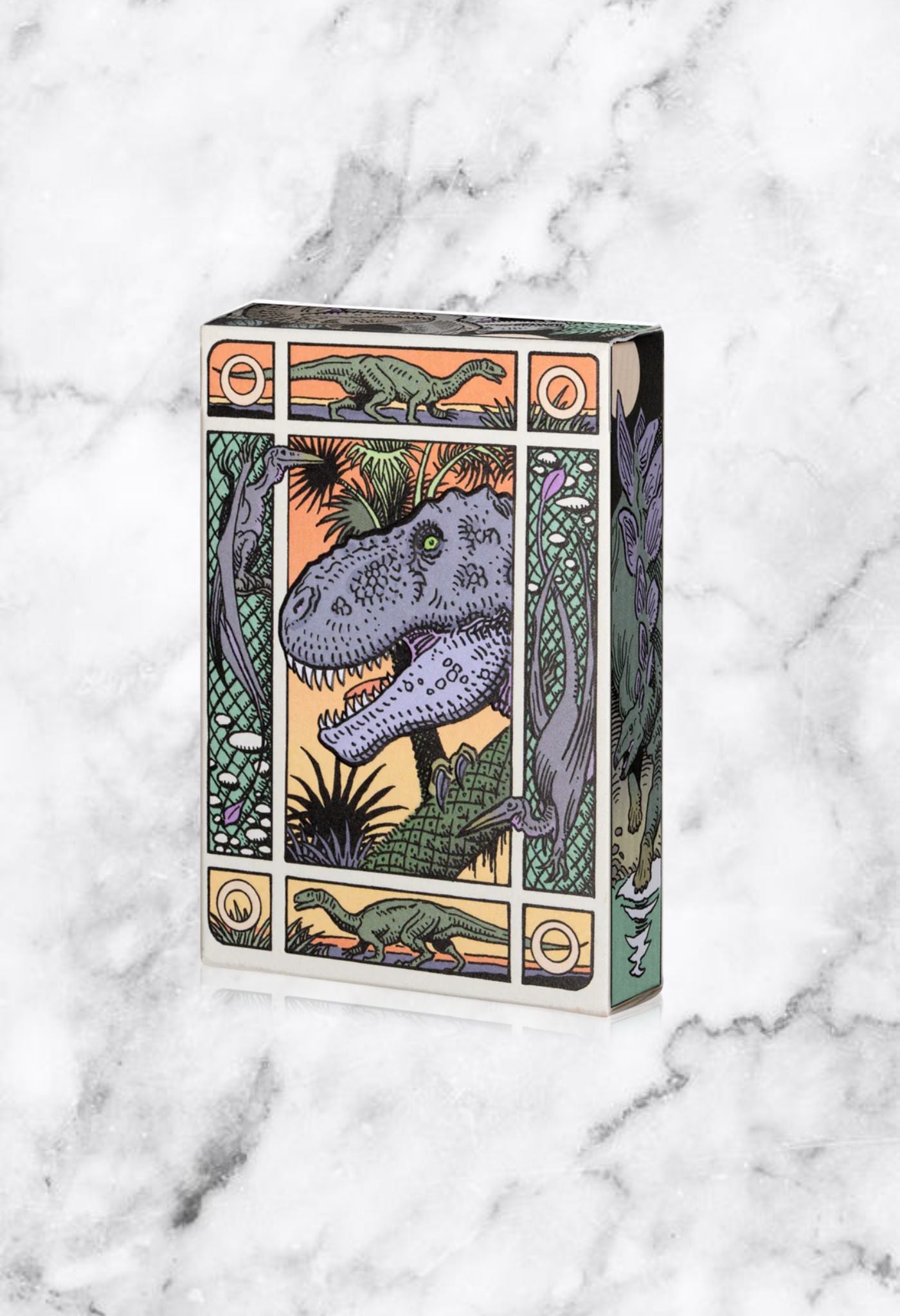 Dinosaurier-Spielkarten 
