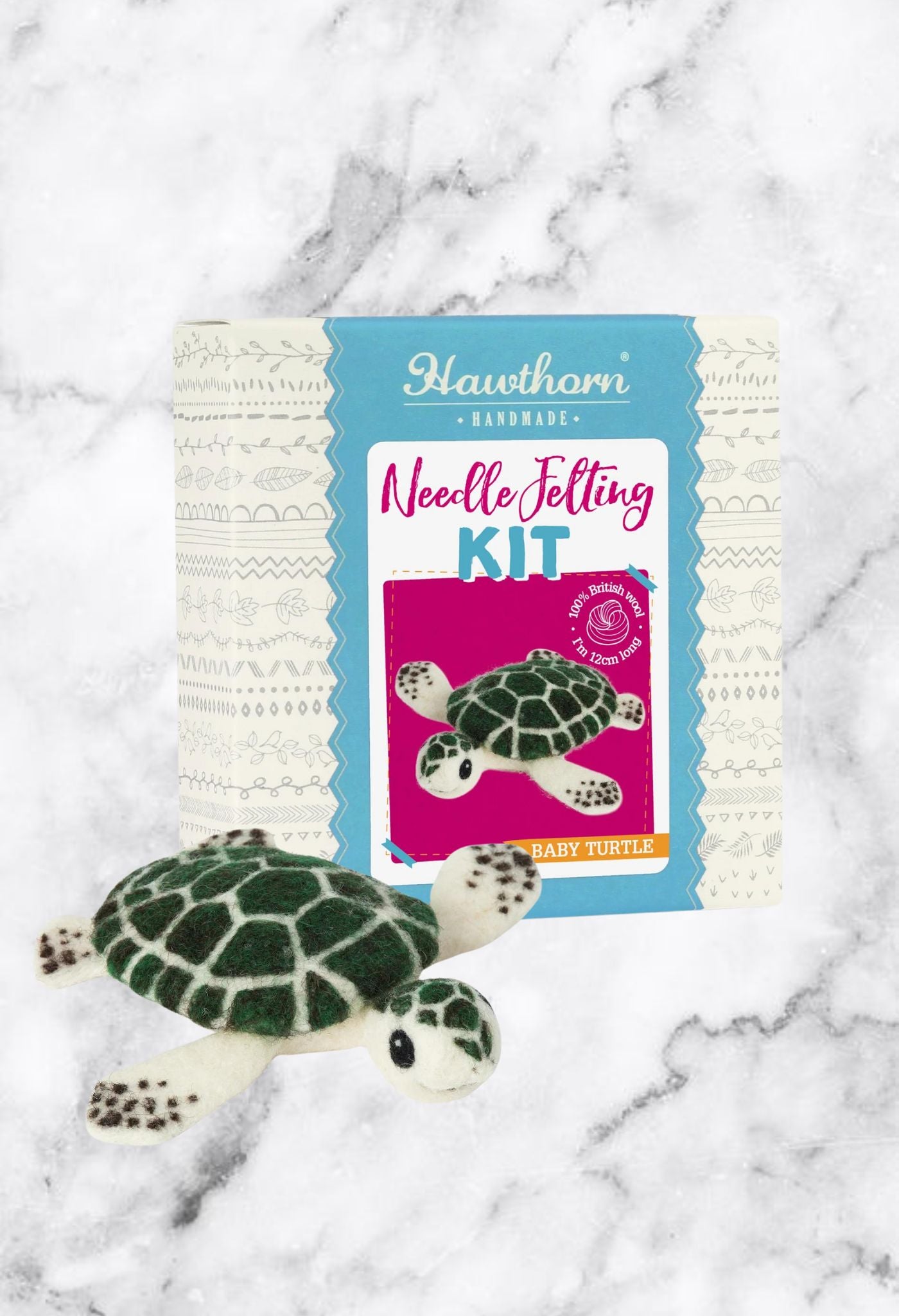 Baby Sea Turtle Mini Felting Kit