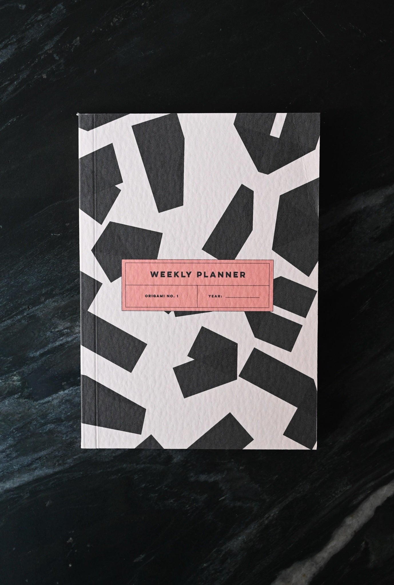Agenda hebdomadaire A6 en origami