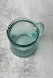 Clear Recycled Glass Small Tankard