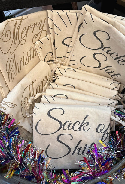 Glittery Black Sack of Sh*t