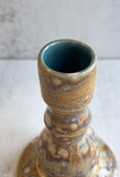 Spotted Sand Glaze Candle Holder