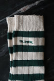 Gestreifte Baumwollsocken „Follow Me“