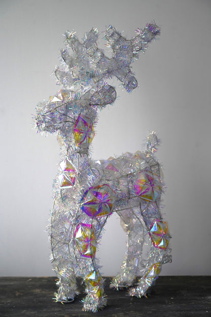 LED Iridescent Reindeer Decoration