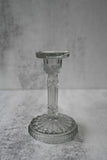 Set of Six Vintage Style Glass Candle Holders