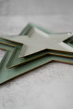 Green Star-Shaped Trays