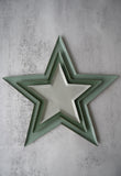 Green Star-Shaped Trays