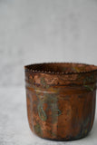 Aged Copper Plant Pots