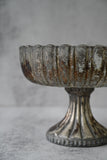 Large Antique Glass Decorative Bowl