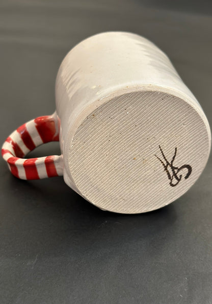 Handgemachte Zuckerstangentasse 